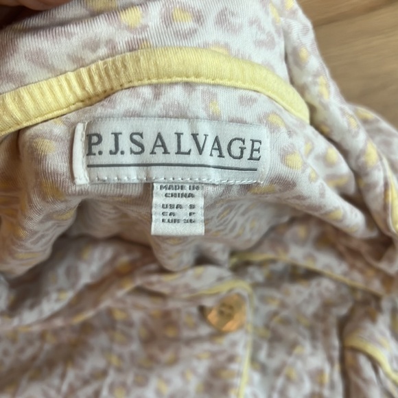 P.J. Salvage pajamas size small top and small bottoms - Picture 3 of 6